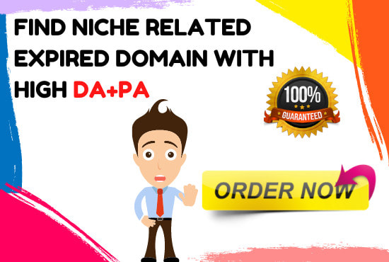 I will find you niche expired domain with high da pa