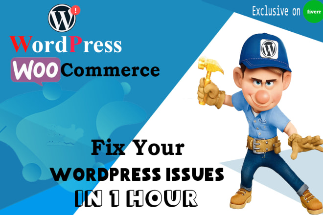 I will fix wordpress issues,bugs or errors in 1 hour