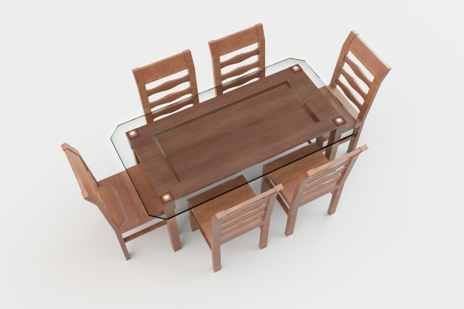 I will generate 3d furniture modeling rendering and visualization