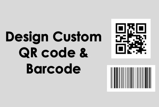 I will generate custom qr code and barcodes for you