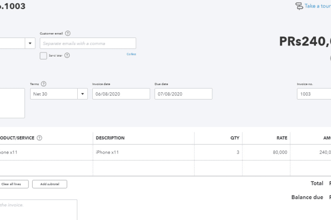 I will generate your invoices in quickbooks,xero and excel