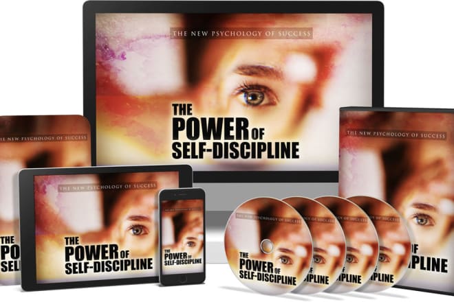 I will give the power of self discipline ebook and videos resell r
