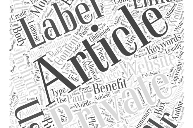 I will give you more than 100,000 plr articles