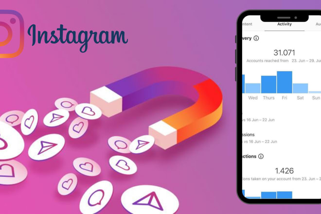 I will grow and manage your instagram organically