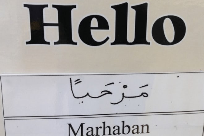 I will help you learning arabic language
