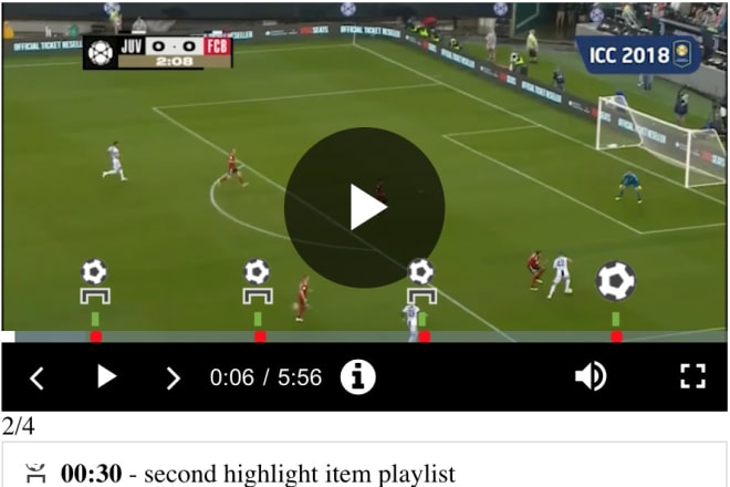 I will html5 video player with vast ads support, playlist, skin etc