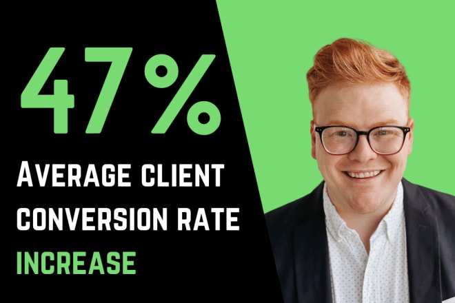 I will improve your conversion rates with cro recommendations