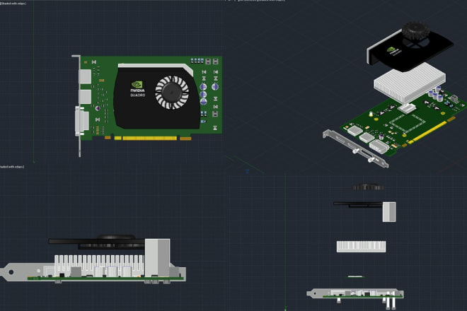 I will make 3d drawings in autocad