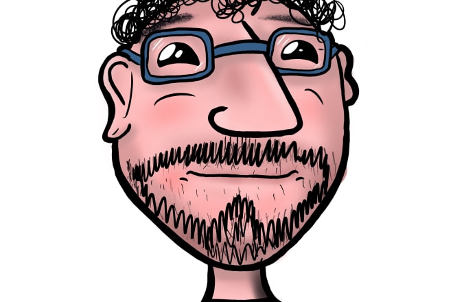 I will make a cartoon of you or a person you want me to make