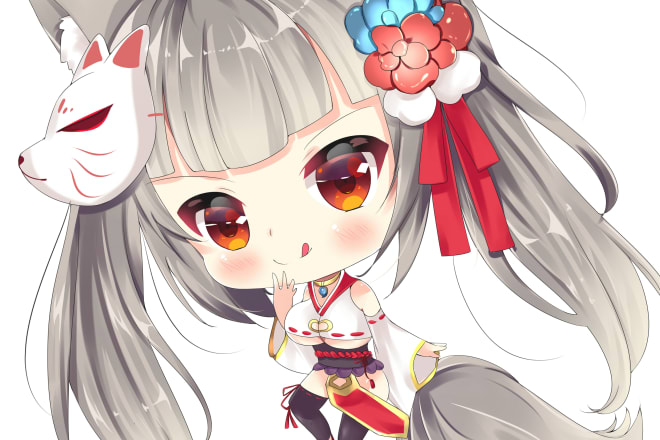 I will make a cute anime chibi