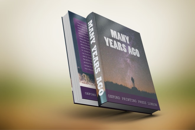 I will make book cover cd and dvd album cover for you