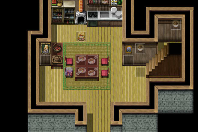 I will make rpg maker mv maps for you