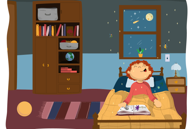 I will make you a children book illustrations