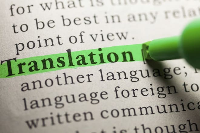 I will manually translate french,english and italian