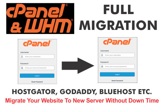 I will migrate your website cpanel to cpanel server