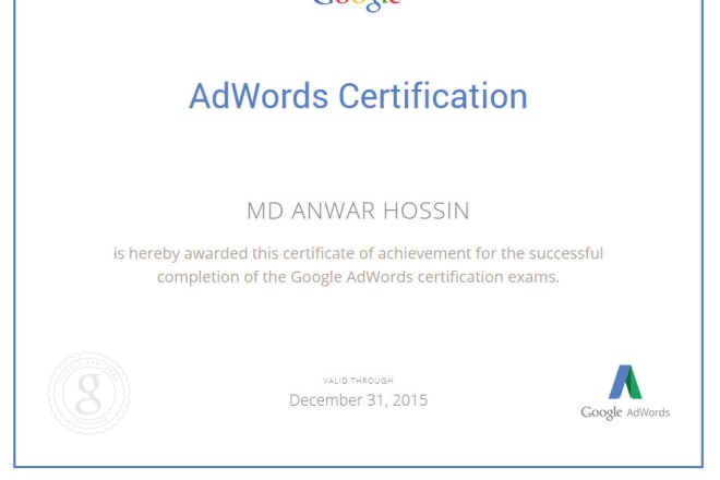 I will optimize your google adwords ads