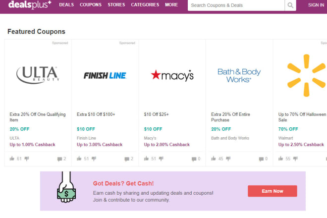 I will post your deal on dealsplus within 24 hours
