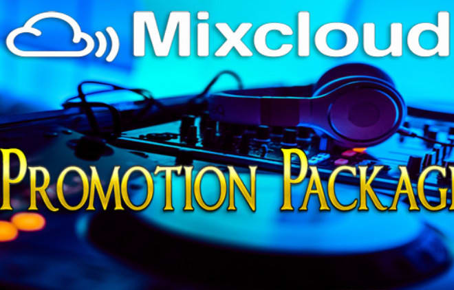 I will promote your mixcloud to real and targeted group