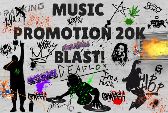 I will promote your rap hiphop or alternative music on soundcloud