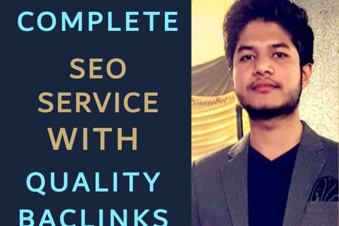 I will provide complete monthly SEO service with quality backlinks