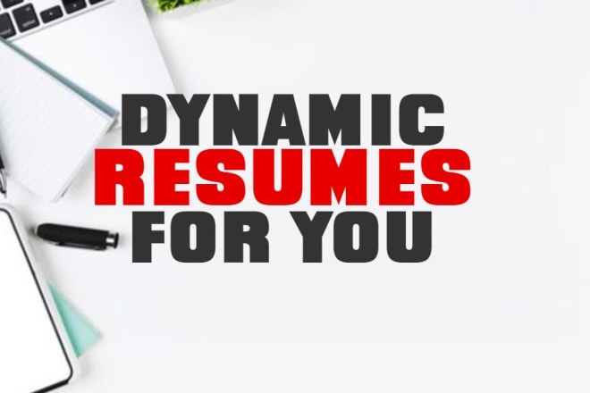 I will provide dynamic resume building services for low cost