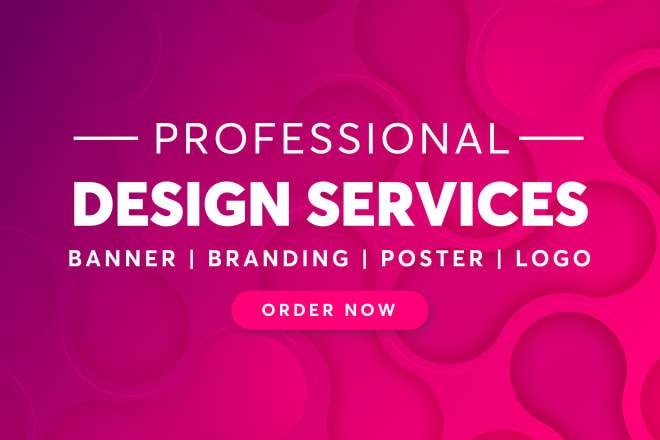 I will provide graphic design services