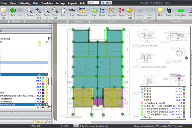 I will provide quantity estimates for construction projects