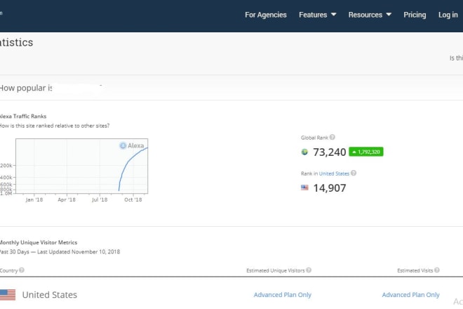 I will provide traffic to increase USA alexa ranking below 20k
