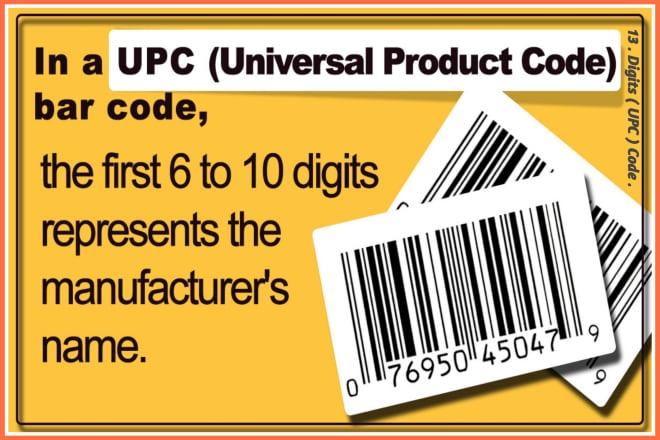 I will provide you certified registered upc, asin, gtin barcodes