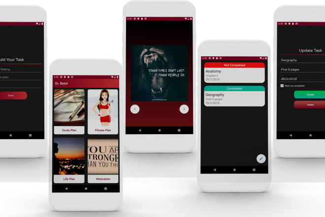 I will redesign your android app with wonderful finishing