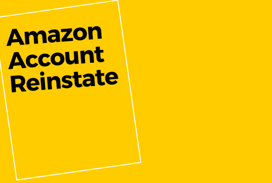 I will reinstate you deactivated or suspended amazon account