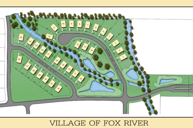 I will render community board map in illustrator