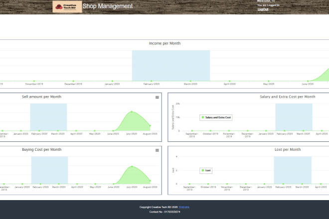 I will sell ready made shop management pos software and develope new pos as your want