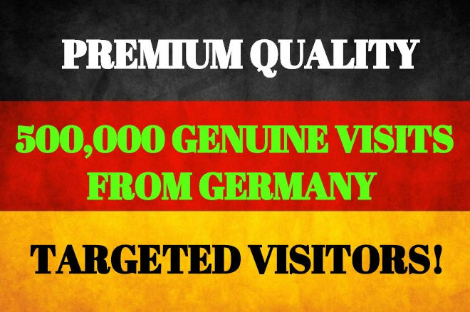 I will send 1,000,000 targeted germany web traffic adsense safe