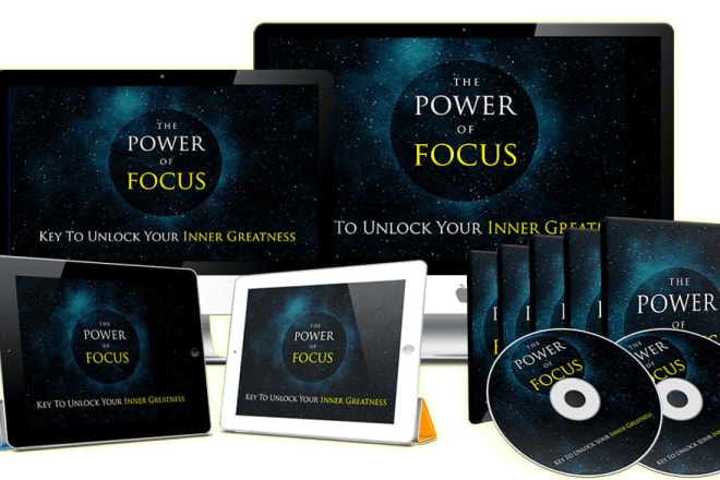 I will send the power of focus full course with plr