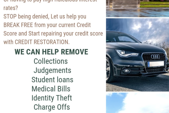 I will send you attorney written credit repair letters
