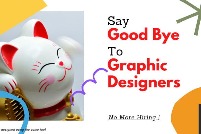 I will share a graphic design tool ll design in few clicks ll super easy to use