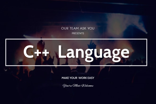I will solve c plus plus programming tasks and projects