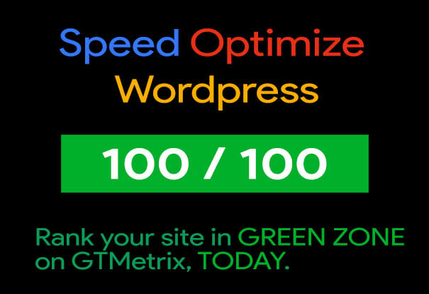 I will speed optimize wordpress site professionally