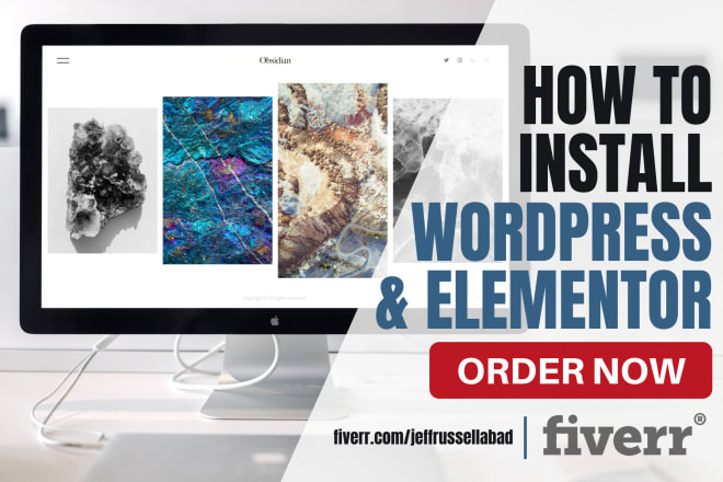 I will teach you how to install,use wordpress and elementor