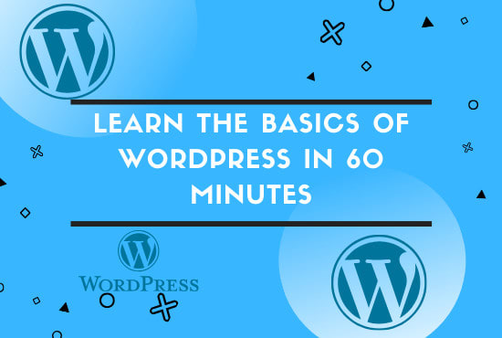 I will teach you how to set up a wordpress website