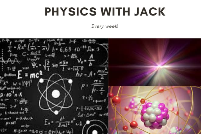 I will teach you physics and get my notes