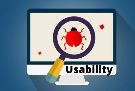I will test your website for usability