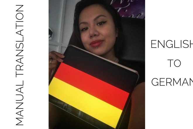 I will translate everything in german for you, deutsch