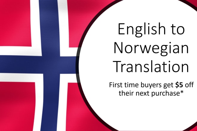 I will translate from english to norwegian