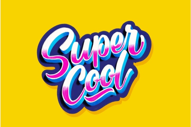 I will turn any word you want into a super cool graffiti