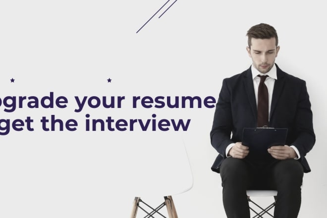I will write you a resume that will get you tons of interviews