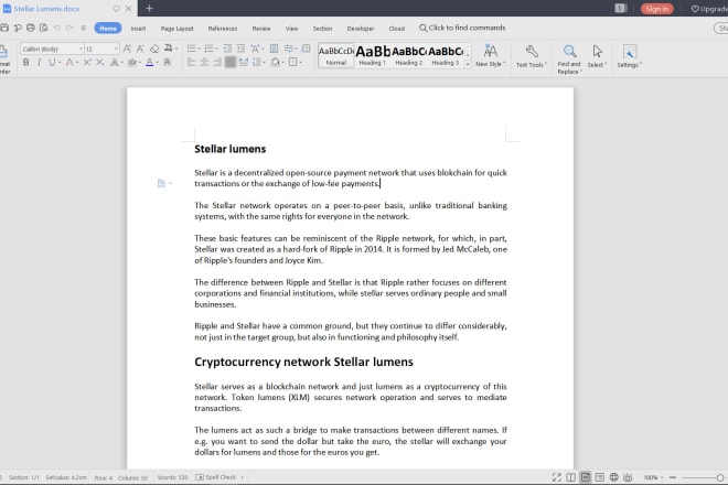 I will write you an article about cryptocurrency with charts