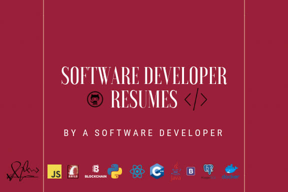 I will write your software developer resume