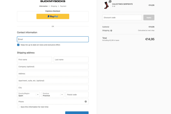I will add fast checkout button in shopify